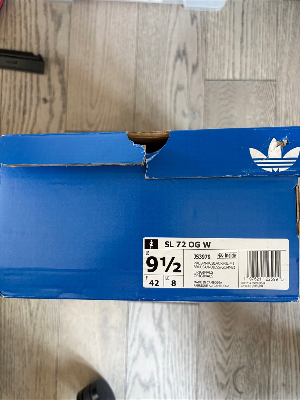 adidas SL 72 Metallic Bronze Athletic Sneakers - Picture 8 of 8